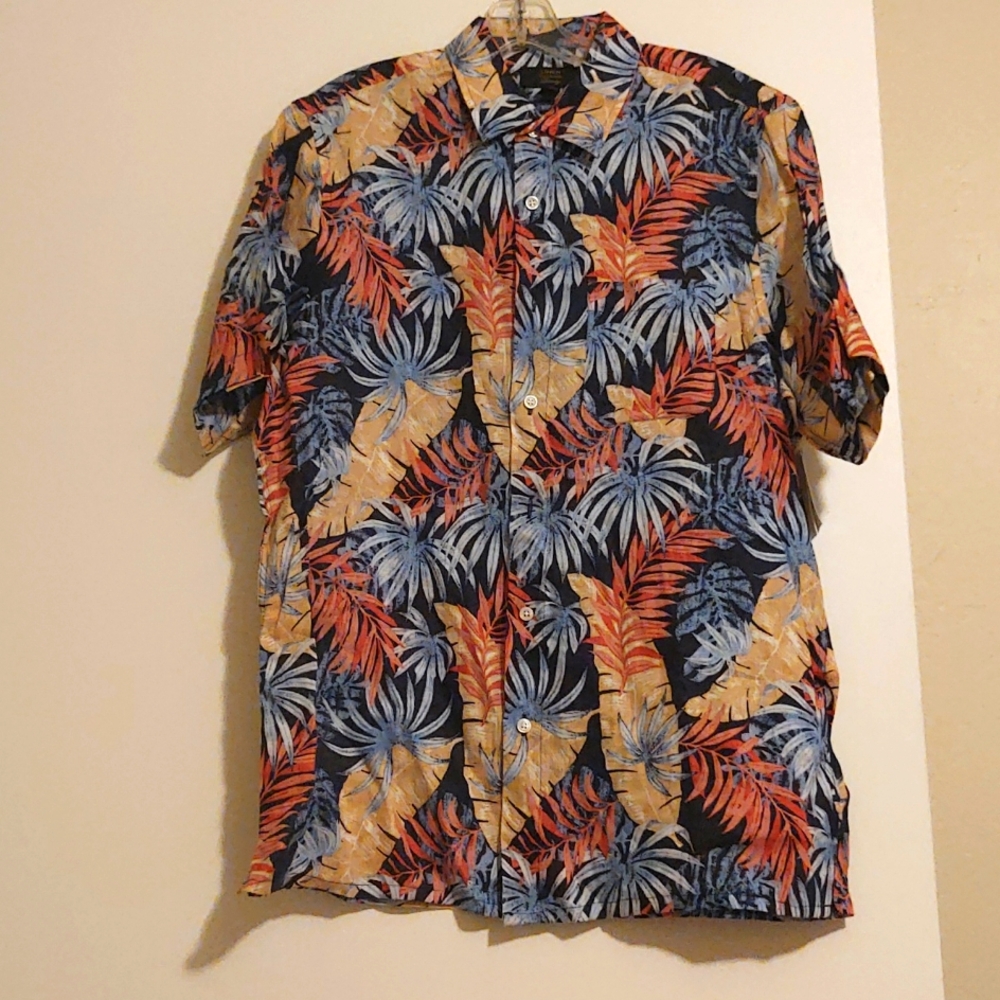 SOLD Club Room NWT Men's Linen Tropical Shirt